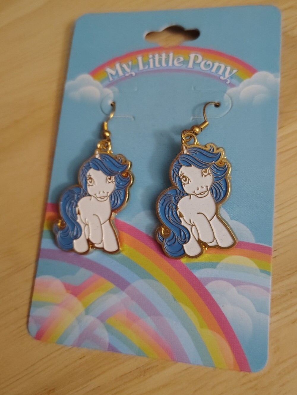 My Little Pony MLP G1 Gold Charm Earrings